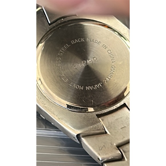 Minicci Men's Quartz Watch Black Dial Silver Tone Stainless Steel – Not Tested - Picture 3 of 7